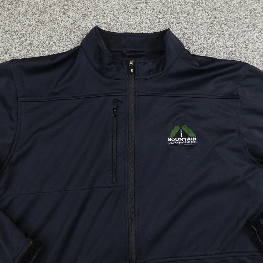 FootJoy Jacket Mens XL Blue Golf Performance‎ Zip Windbreaker Softshell Coat FJ